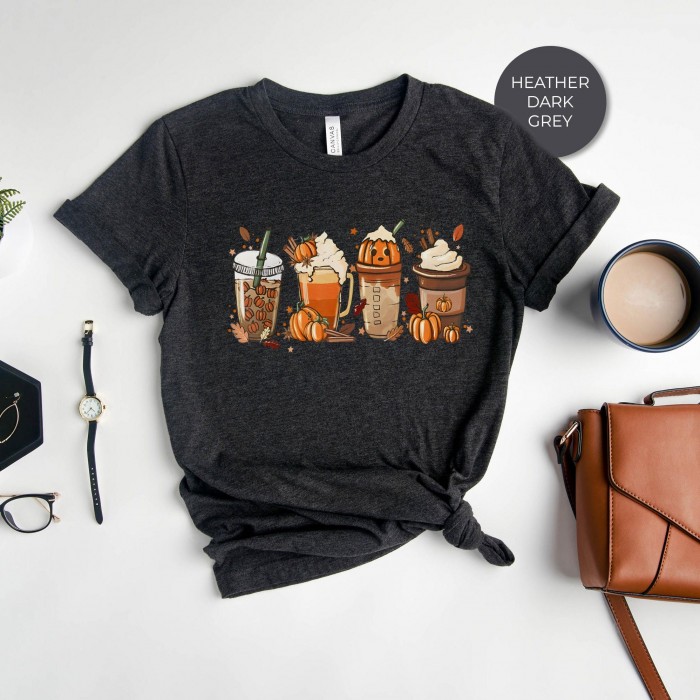 Fall Coffee Shirt, Hot Coffee Shirt, Coffee Lovers Shirt, Cute Fall Shirt