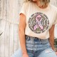 Fight Breast Cancer Shirt, Leopard Breast Cancer Tee, Cancer Shirt