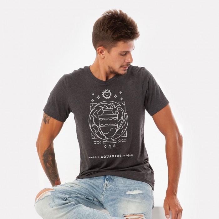 Zodiac Horoscope Shirt, Aquarius Zodiac Unisex Shirt, Horoscope Sing Aquarius Shirt, Birthday Gift for Interested in Astrology