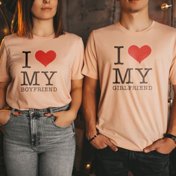 I Love My Girlfriend Shirt, I Love My Boyfriend Shirt, Couple Shirt