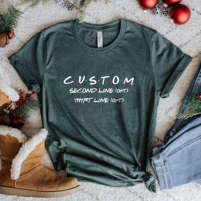 Custom Friends Themed Party Shirt, Personalized Friends Shirt, Friends Show Shirt, Original Friends Font Custom Tee, Birthday Friends Shirt