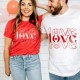 Love Valentine s Day Shirt, Love All Day Every Day Shirt, Couple Matching