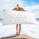 Personalized Design Pool Towels, Custom Design Beach Towel, Print Your Own Design, Sports Team Towel, Company Logo, Multiple Color Options