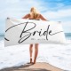 Personalized Mrs. Name Beach Towel, Bride Custom Beach Towel, Personalized Beach Towel, Honeymoon/Bachelorette Trip, Bridal Shower Gift