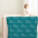 Personalized Baby Name Swaddle, Custom Baby Gift, Baby Shower Gift