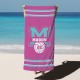 Custom Volleyball Team Towel, Personalized Team Gift, Graduation Gift, Sport Beach Towel, Custom Pool Towel, Birthday Gift, Vacation Gift