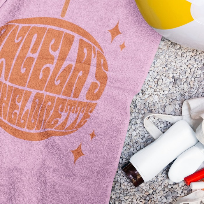 Custom Last Disco Bachelorette Party Towel, Bridesmaid Gift, Bachelorette Part Favors, Bridal Shower Gift, Pool Party Towel, Custom Beach Towel