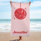 Custom Last Disco Bachelorette Party Towel, Bridesmaid Gift, Bachelorette Part Favors, Bridal Shower Gift, Pool Party Towel, Custom Beach Towel