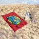 Custom Name Pop-Art Beach Towel, Comic Book Style Personalized Towel, Gift For Kids, Birthday Gift, Gift For Dad, Gift For Mom, Pool Towel