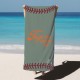 Custom Baseball Team Towel, Sports Personalized Beach Towel, Personalized Bath Towel, Number And Name Pool Towel