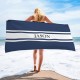 Customized Bride and Bridesmaid Pool Towel, Personalized Bath Towel, Name Beach Towel, Custom Name Pool Towel, Bachelorette Bride Towel