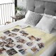 Personalized Wedding Gift, Valentine s Day Gift, Polaroid Couple Photos, Custom Photo Blanket, Couples Gift, Gift For Him, Gift For Her