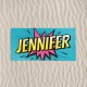 Custom Name Pop-Art Beach Towel, Comic Book Style Personalized Towel, Gift For Kids, Birthday Gift, Gift For Dad, Gift For Mom, Pool Towel