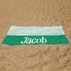 Personalized Name Pool Bath Towel, Colorful Personalized Beach Towel, Bride and Bridesmaid Beach Towel, Present For Her