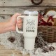 Personalized Design 40 oz Tumbler With Name, Christmas Custom 40 oz Tumbler Gift, Christmas Party Gift, Engraved Christmas Tumbler Gift