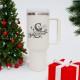 Personalized Design 40 oz Tumbler With Name, Christmas Custom 40 oz Tumbler Gift, Christmas Party Gift, Engraved Christmas Tumbler Gift
