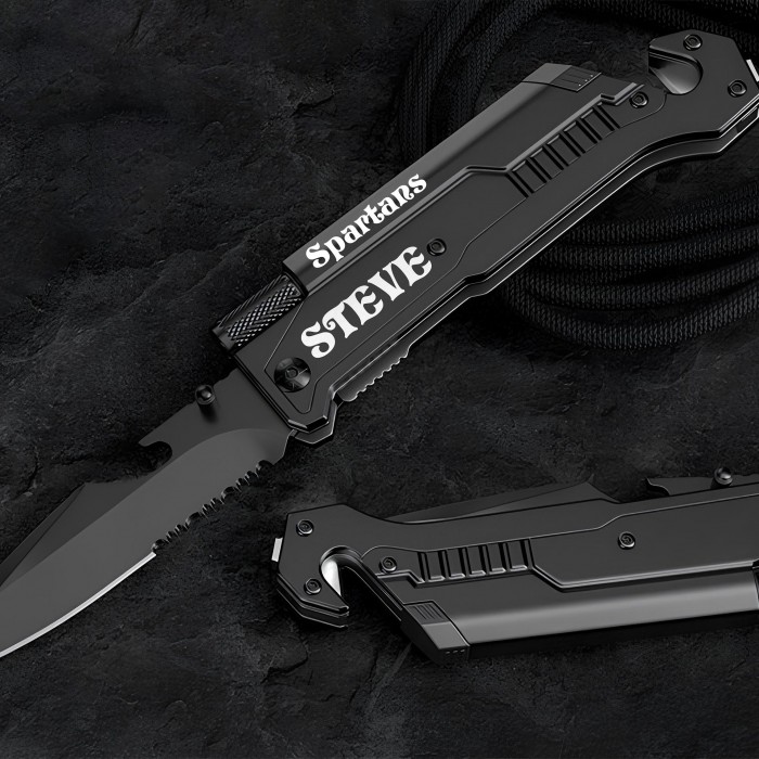 Personalized Engraved  Groomsman Knife, Custom Pocket Knife