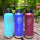 Birth Flower Water Bottle, Stainless Steel Insulated Bottle with Name Birth Flower Water Bottle, Stainless Steel Insulated Bottle with Name