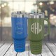 Custom Logo 40oz Tumbler With Handle, 40oz Tumbler with Handle &Straw