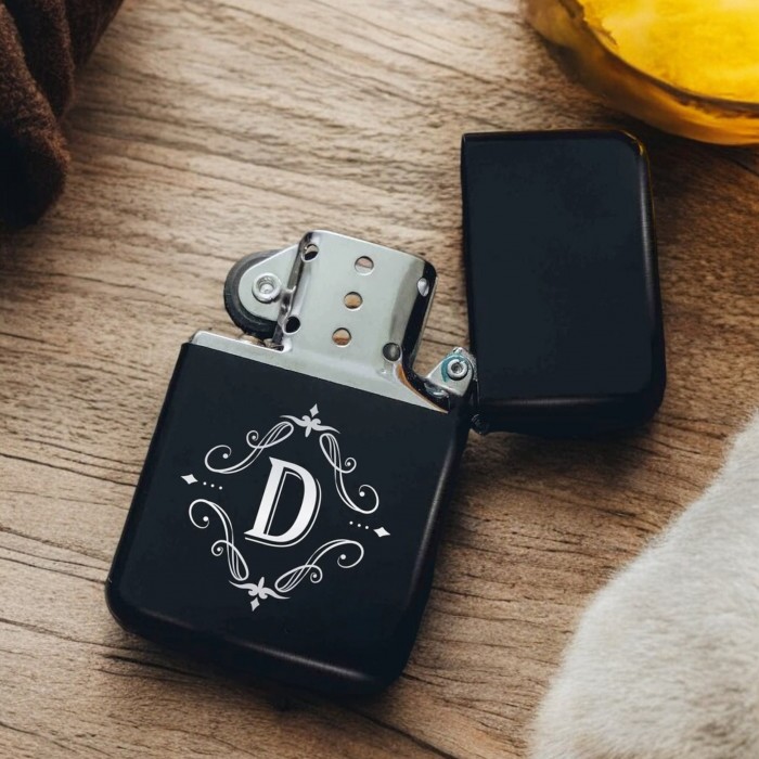 Personalized Engraved Monogram Lighter With Custom Name