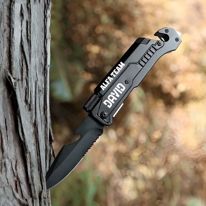 Personalized Engraved  Groomsman Knife, Custom Pocket Knife