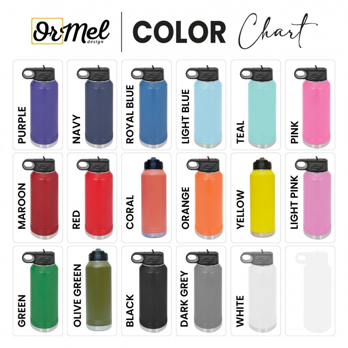 Football Custom Team Player Water Bottle, Sports water bottle