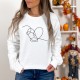 BTS Love Yourself Heart Sweatshirt, K-pop Sweatshirt,