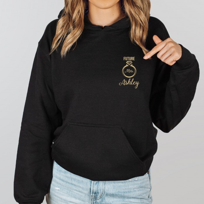 Custom Future Mrs Sweatshirt, Bachelorette Party Sweatshirt