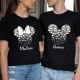 Disney Minnie Mickey Heart Family Shirt, Disney Vacation Shirt, Hearts Inside Minnie s Head Shirt, Family Vacation Tee