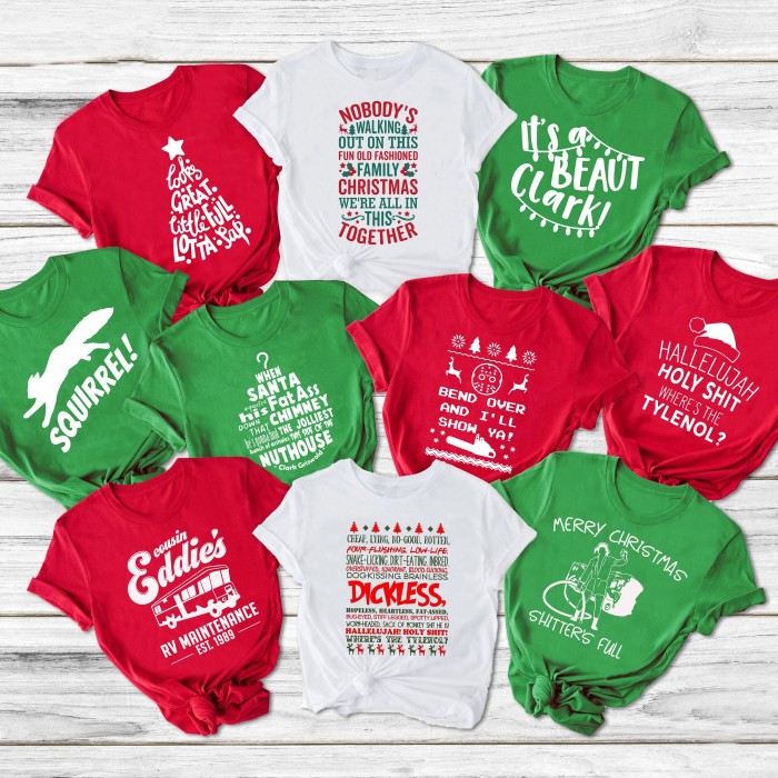 Matching Family Christmas, National Lampoons, Christmas Story Them