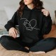 BTS Love Yourself Heart Sweatshirt, K-pop Sweatshirt,