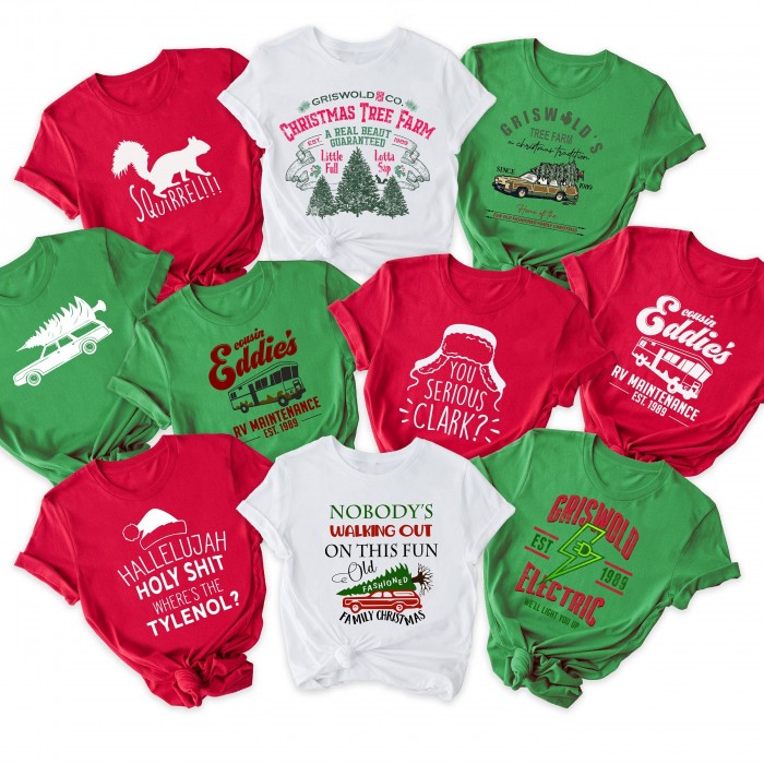 Matching Family Christmas, National Lampoons, Christmas Story Them