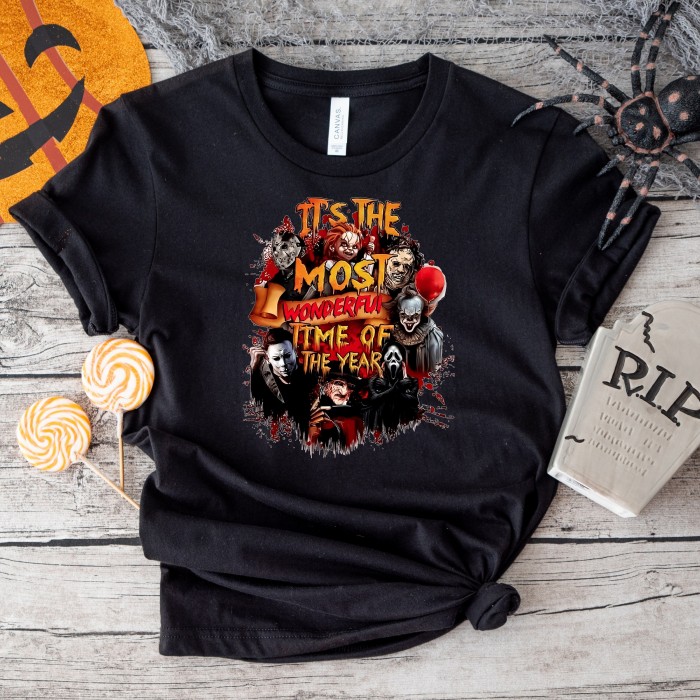 The Most Wonderful Time of The Year Halloween Shirt, Horror Movie