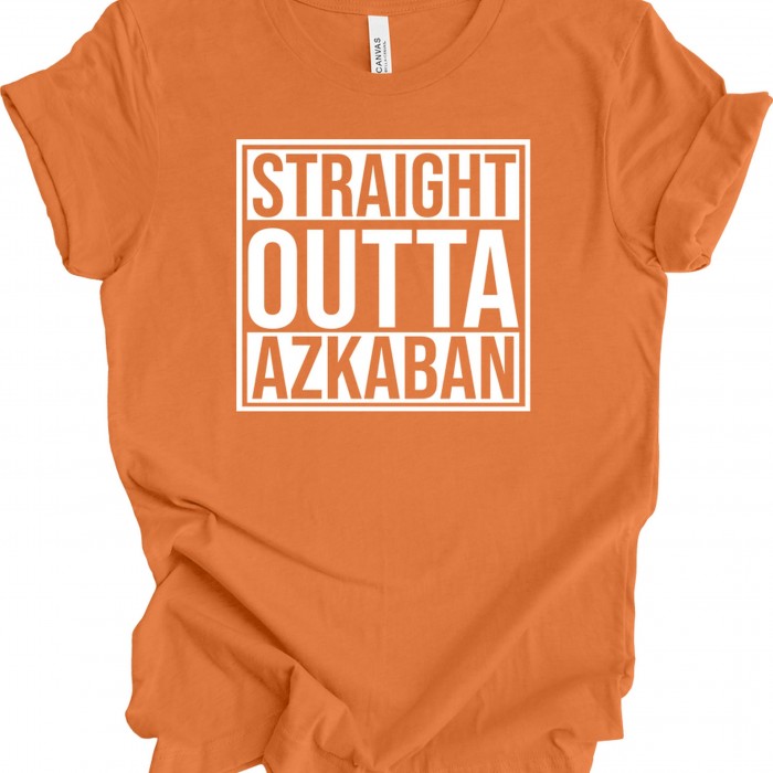 Straight Outta Azkaban Shirt Unisex, Nerd Shirt, Fantasy Shirt