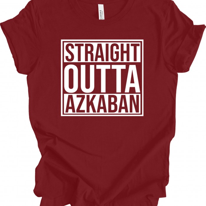 Straight Outta Azkaban Shirt Unisex, Nerd Shirt, Fantasy Shirt