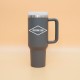 Custom Logo 40oz Tumbler With Handle, Tumbler Lid Straw