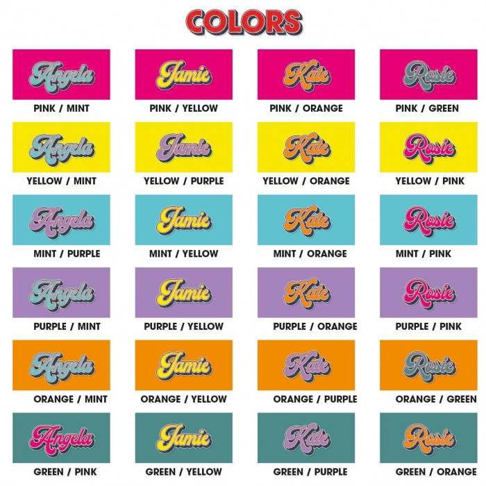 Personalized Vintage Bath Pool Towel, Custom Retro Style Beach Towel with Name, Bride Bachelorette Towel, Anniversary Gift, Groovy 70 s