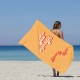 Custom Just Married Names Beach Towel, Personalized Couple Name Bath Towel Pool Towel, Bride Beach Towel, Anniversary / Birthday Beach Towel