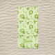 Custom Name 6 Fruits Beach Towel, Personalized Colorful Bath Pool Towel, Bride Bachelorette Towel, Vacation Gift