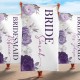 Personalized Beach Towel, Bride and Bridesmaid Custom Beach Towel, Custom Pool Bath Towel, Bachelorette Bride Beach Towel