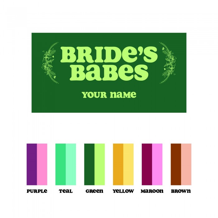 Custom Name Bride s Babes Beach Towel, Bath Pool Towel, Personalized Bachelorette Towel, Gift For Her
