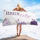 Personalized Beach Towel, Bride and Bridesmaid Custom Beach Towel, Custom Pool Bath Towel, Bachelorette Bride Beach Towel