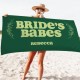 Custom Name Bride s Babes Beach Towel, Bath Pool Towel, Personalized Bachelorette Towel, Gift For Her