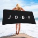 Customized Friends TV Show Beach Towel, Personalized Friends Pool Name Towel,  Friends TV Show Gift, Personalized Bridesmaid Gift