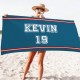 Name Beach Towel, Personalized Bath Towel, Custom Pool Towel, Name Bath Towel, Gift For Her, Vacation Birthday Gift, Fathers Day Gift