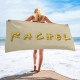 Customized Friends TV Show Beach Towel, Personalized Friends Pool Name Towel,  Friends TV Show Gift, Personalized Bridesmaid Gift