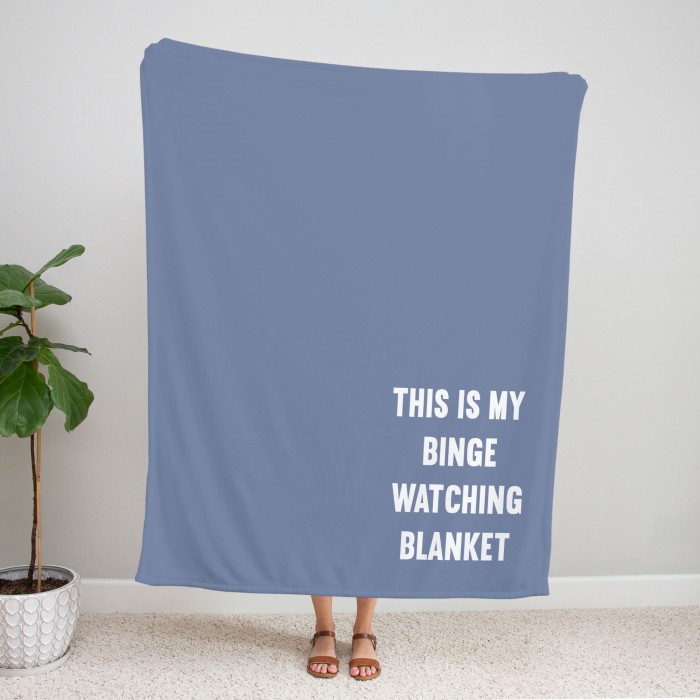 Personalized Name TV Blanket, Custom Text Blanket, Grandma-Grandpa Blanket, Gift for Mom-Dad, Birthday  Noel New Year Christmas Gift