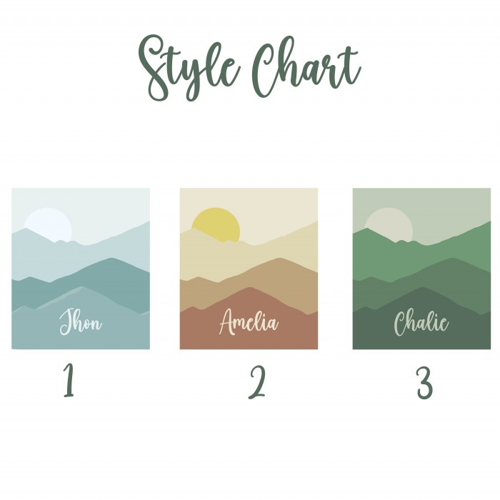 Personalized Groovy Boho Mountain Blanket, Custom Name Blanket, Baby Girl Blanket, Gift for her-him, Birthday, Anniversary Blanket Gift