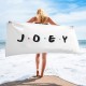 Customized Friends TV Show Beach Towel, Personalized Friends Pool Name Towel,  Friends TV Show Gift, Personalized Bridesmaid Gift