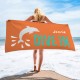Colorful Dive In Name Beach Towel, Personalized Kids Pool Towel, Gift For Her, Vacation Birthday Gift, Present For Her
